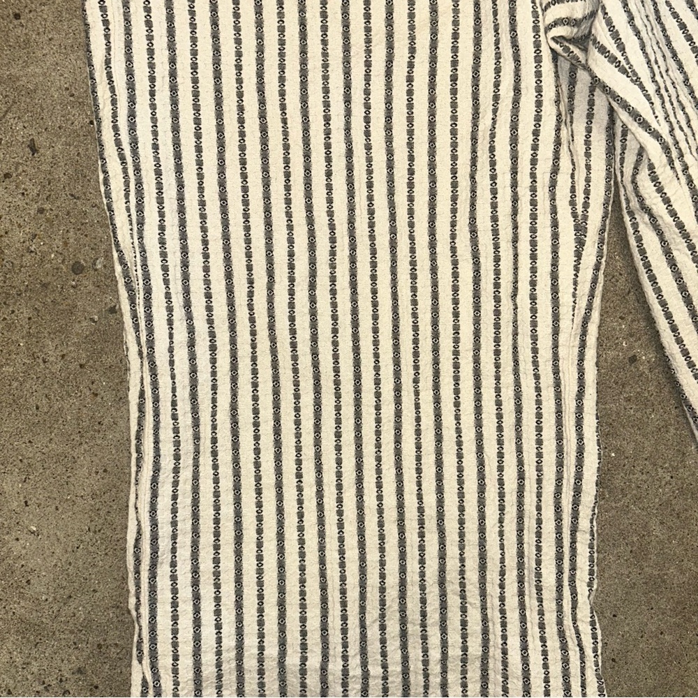 AE Pull On Stripe Pant XL High Waisted Paperbag - Picture 7 of 10
